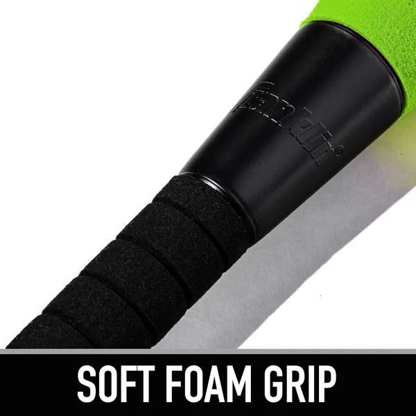 Franklin Sports MLB Kids Foam Baseball Bat  Ball Sets  Indoor  Outdoor Soft Foam Baseball Bats for Kids  Toddlers  Regular  Jumbo Barrels  24quot or 27quot LengthGreen