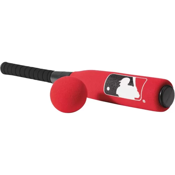 Franklin Sports MLB Kids Foam Baseball Bat  Ball Sets  Indoor  Outdoor Soft Foam Baseball Bats for Kids  Toddlers  Regular  Jumbo Barrels  24quot or 27quot LengthAssorted