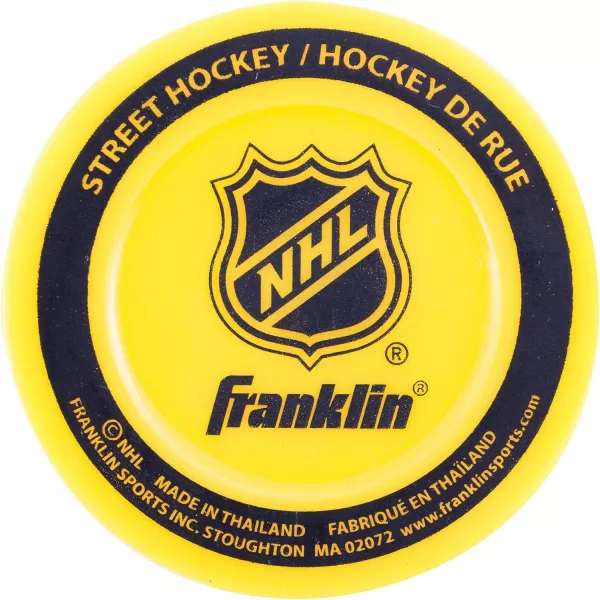 Franklin Sports Street Hockey PuckAssorted Colors