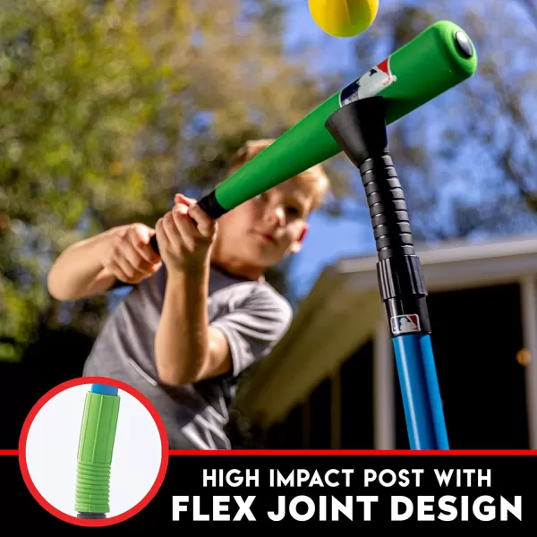 Franklin Sports Youth Batting Tee  Adjustable Height Plastic Training Tee for Kids  Toddlers  23quot to 33quot InchesXT Batting Tee