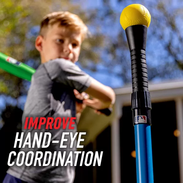 Franklin Sports Youth Batting Tee  Adjustable Height Plastic Training Tee for Kids  Toddlers  23quot to 33quot InchesXT Batting Tee