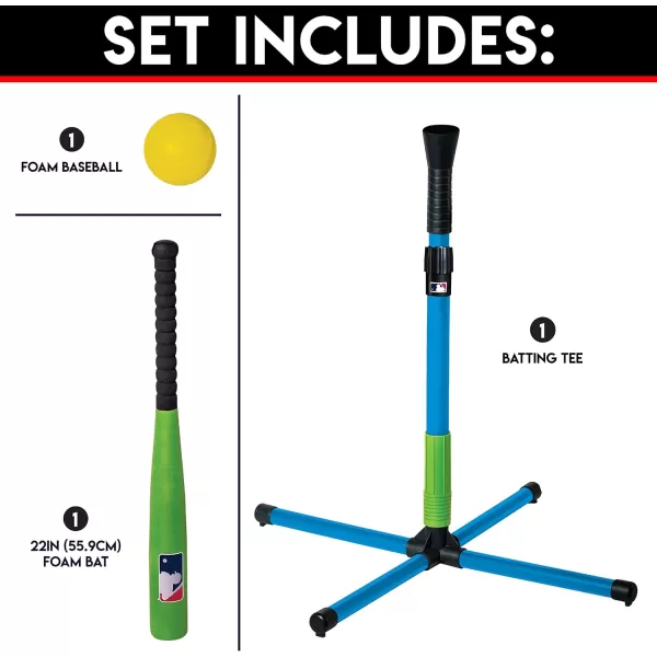 Franklin Sports Youth Batting Tee  Adjustable Height Plastic Training Tee for Kids  Toddlers  23quot to 33quot InchesXT Batting Tee