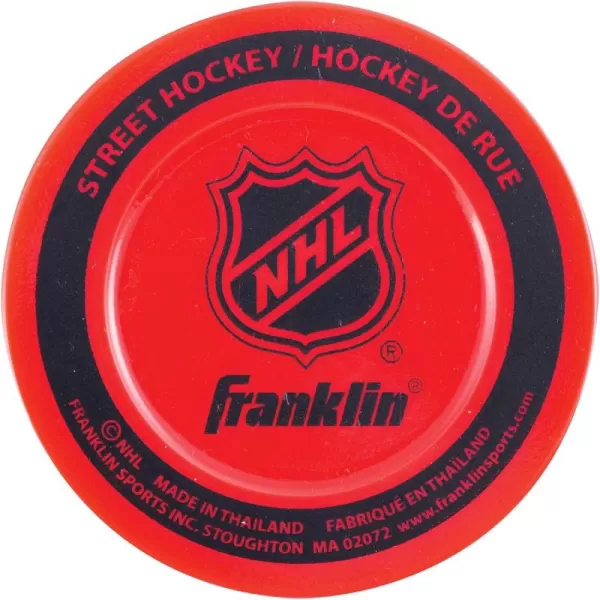 Franklin Sports Street Hockey PuckAssorted Colors