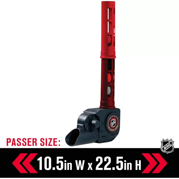 Franklin Sports Automatic Mini Hockey Ball Passer  Knee Hockey Ball Passer Includes Six Mini Hockey Balls  NHL Licensed