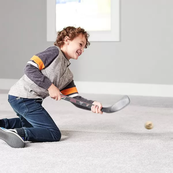 Franklin Sports NHL Mini Hockey Stick Set  NHL Team Knee Hockey Stick and Ball Set  Two Player Stick Set  Great Toy for KidsArizona Coyotes