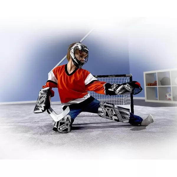 Franklin Sports 12436 NHL Mini Hockey Goalie Equipment with Mask Set
