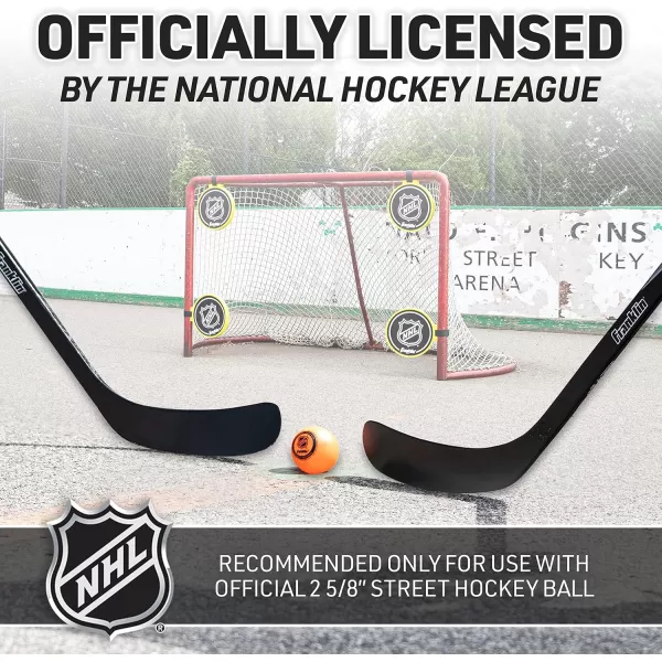 Franklin Sports Hockey Shooting Targets  NHL  4 Knock Out Targets with Goal Attachments