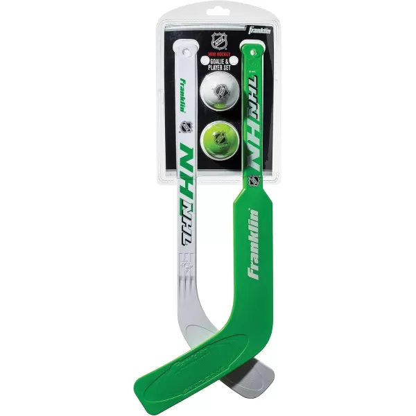 Franklin Sports Mini Hockey Goalie Stick Player Stick ampamp Ball Set Colors may vary