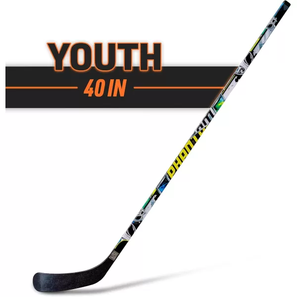 Franklin Sports NHL 1090 40quot Phantom Street Hockey Stick40