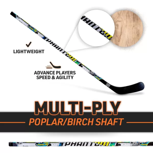 Franklin Sports NHL 1090 40quot Phantom Street Hockey Stick40