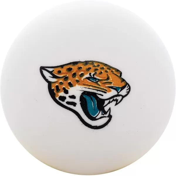 Franklin Sports Team Licensed Table Tennis Balls  NFL Team Table Tennis Balls  Official Team Logos and Colors  Fun NFL Tailgate AccessoriesJacksonville Jaguars