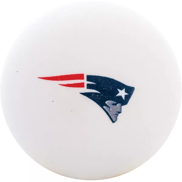 Franklin Sports Team Licensed Table Tennis Balls  NFL Team Table Tennis Balls  Official Team Logos and Colors  Fun NFL Tailgate AccessoriesNew England Patriots