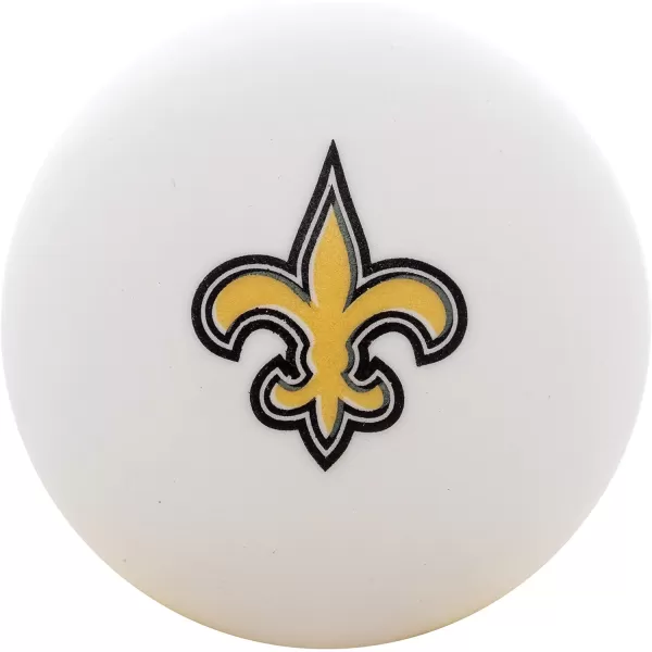 Franklin Sports Team Licensed Table Tennis Balls  NFL Team Table Tennis Balls  Official Team Logos and Colors  Fun NFL Tailgate AccessoriesNew Orleans Saints