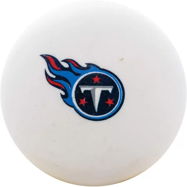 Franklin Sports Team Licensed Table Tennis Balls  NFL Team Table Tennis Balls  Official Team Logos and Colors  Fun NFL Tailgate AccessoriesTennessee Titans