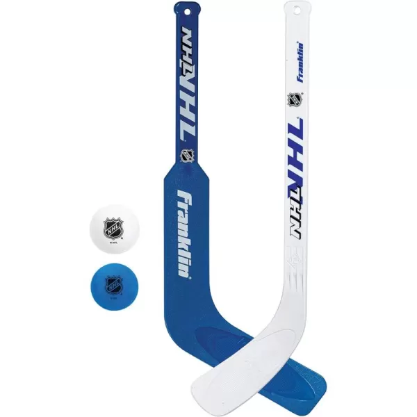Franklin Sports Mini Hockey Goalie Stick Player Stick ampamp Ball Set Colors may vary