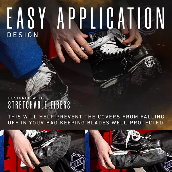 Franklin Sports Ice Skate Blade Cover  Skate Guard  Guards for Hockey Skates  NHL  Ice SkatesJunior