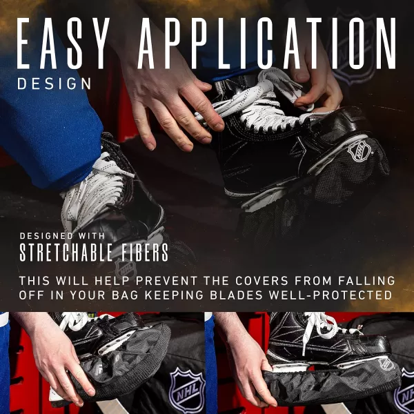 Franklin Sports Ice Skate Blade Cover  Skate Guard  Guards for Hockey Skates  NHL  Ice SkatesSenior