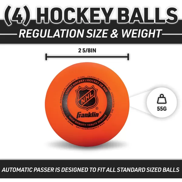 Franklin Sports NHL Automatic Hockey Ball Passer Machine  Kids One Timer Shooting Practice Trainer  Perfect Youth Hockey Training Equipment  Toy