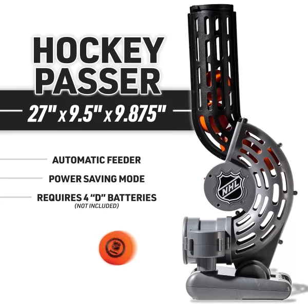 Franklin Sports NHL Automatic Hockey Ball Passer Machine  Kids One Timer Shooting Practice Trainer  Perfect Youth Hockey Training Equipment  Toy