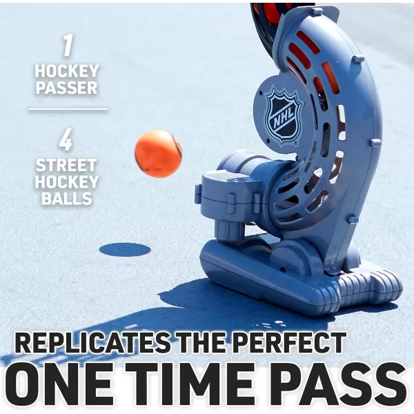 Franklin Sports NHL Automatic Hockey Ball Passer Machine  Kids One Timer Shooting Practice Trainer  Perfect Youth Hockey Training Equipment  Toy