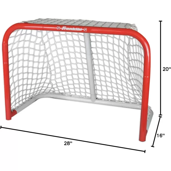 Franklin Sports NHL Mini Steel Street Hockey Goal  Kids Mini Skills Street Hockey Net  28quot x 20quot  Perfect Youth Training Goal