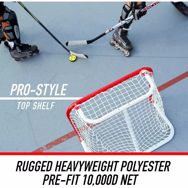 Franklin Sports NHL Mini Steel Street Hockey Goal  Kids Mini Skills Street Hockey Net  28quot x 20quot  Perfect Youth Training Goal