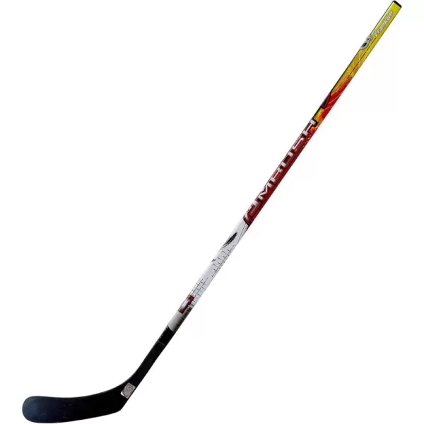 Franklin Sports Street Hockey Sticks  Ambush Junior Street Hockey Stick  Wood and Fiberglass Shaft  ABS Blade  One Piece Stick  46quot 52quot 58quot58