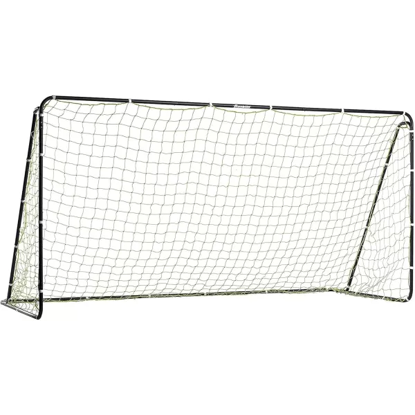 Franklin Sports Competition Soccer Goals  Backyard Portable Steel Soccer Goals  Adult  Youth Soccer Goal with Net  Ground Stakes Included  Multiple Sizes  ColorsBlack