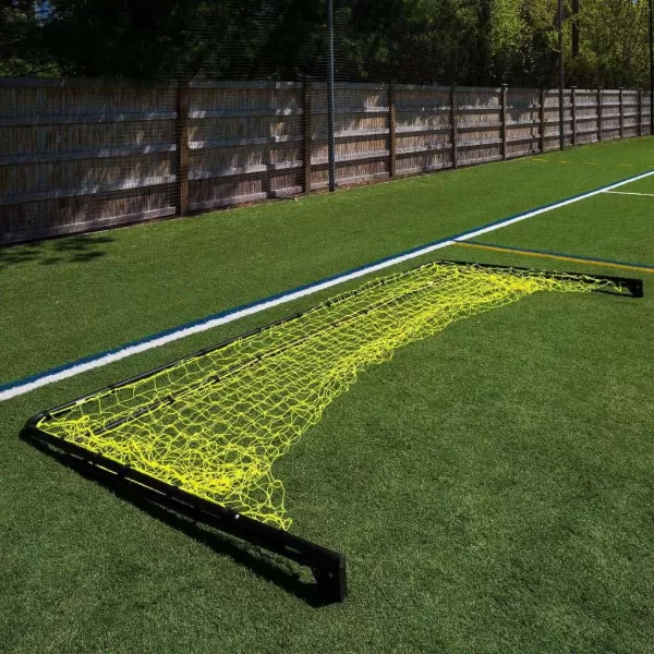 Franklin Sports Competition Soccer Goals  Backyard Portable Steel Soccer Goals  Adult  Youth Soccer Goal with Net  Ground Stakes Included  Multiple Sizes  ColorsBlack