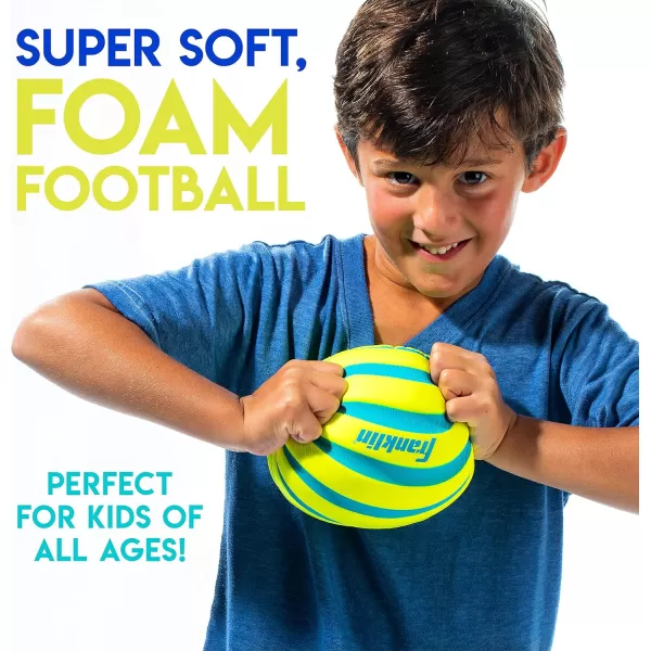 Franklin Sports Foam Soccer Ball  Perfect for Practice and Backyard Play  Best for FirstTime Play and Small Kids  65 inchesFoam Football
