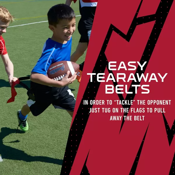 Franklin Sports NFL Flag Football Sets  NFL Team Flag Football Belts and Flags  Flag Football Equipment for Kids and AdultsArizona Cardinals