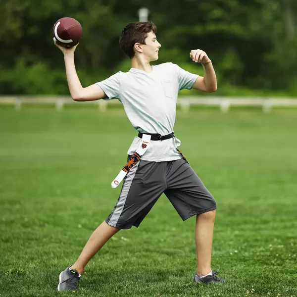Franklin Sports NFL Flag Football Sets  NFL Team Flag Football Belts and Flags  Flag Football Equipment for Kids and AdultsChicago Bears