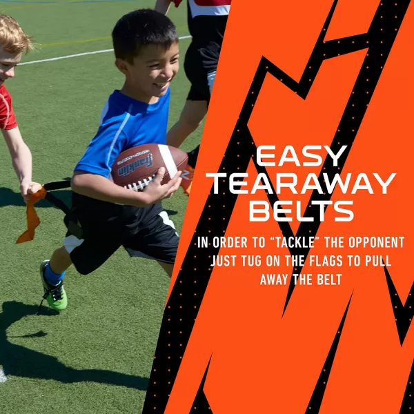 Franklin Sports NFL Flag Football Sets  NFL Team Flag Football Belts and Flags  Flag Football Equipment for Kids and AdultsCincinnati Bengals