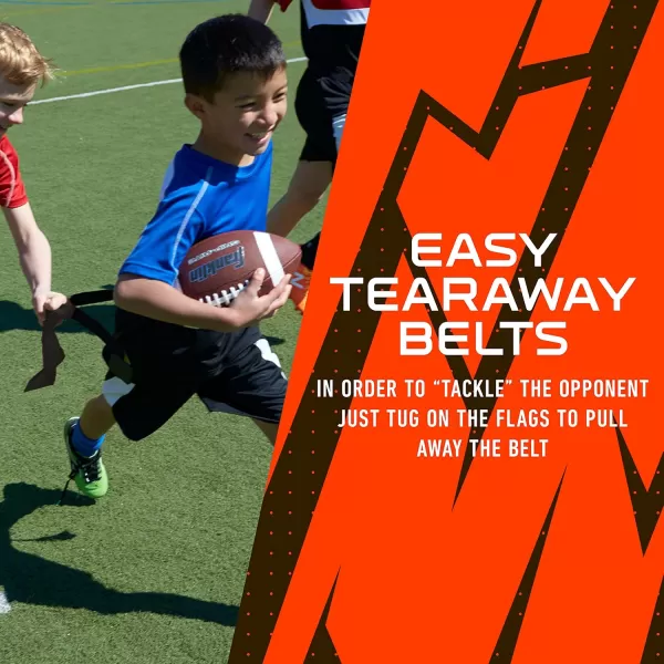 Franklin Sports NFL Flag Football Sets  NFL Team Flag Football Belts and Flags  Flag Football Equipment for Kids and AdultsCleveland Browns