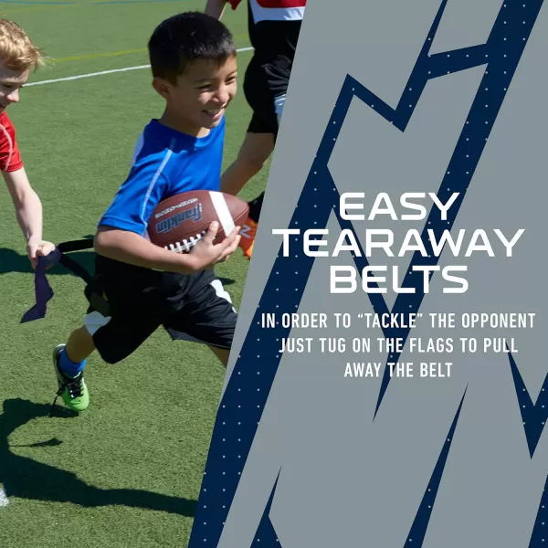 Franklin Sports NFL Flag Football Sets  NFL Team Flag Football Belts and Flags  Flag Football Equipment for Kids and AdultsDallas Cowboys