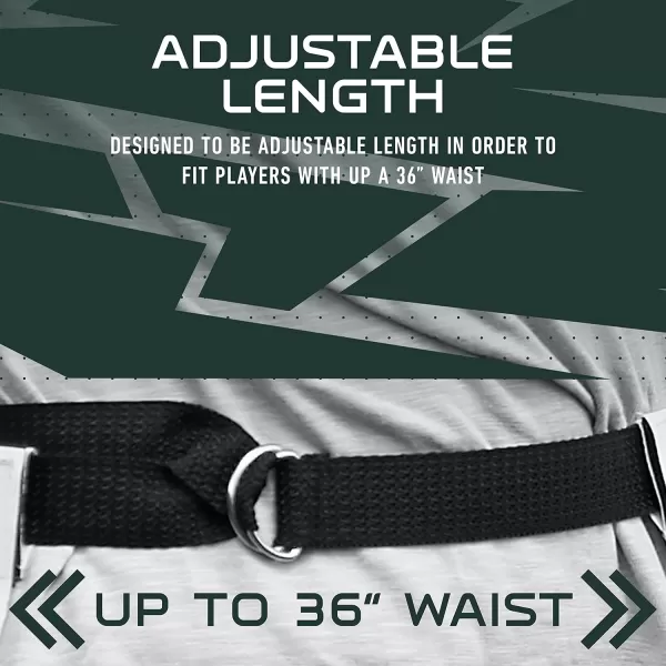 Franklin Sports NFL Flag Football Sets  NFL Team Flag Football Belts and Flags  Flag Football Equipment for Kids and AdultsGreen Bay Packers