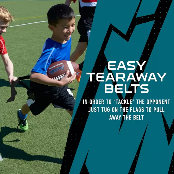 Franklin Sports NFL Flag Football Sets  NFL Team Flag Football Belts and Flags  Flag Football Equipment for Kids and AdultsJacksonville Jaguars