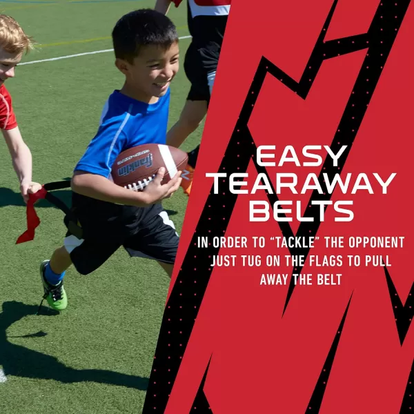 Franklin Sports NFL Flag Football Sets  NFL Team Flag Football Belts and Flags  Flag Football Equipment for Kids and AdultsKansas City Chiefs