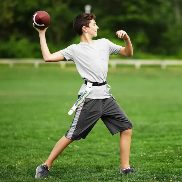 Franklin Sports NFL Flag Football Sets  NFL Team Flag Football Belts and Flags  Flag Football Equipment for Kids and AdultsLos Angeles Chargers