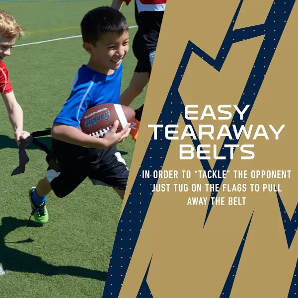 Franklin Sports NFL Flag Football Sets  NFL Team Flag Football Belts and Flags  Flag Football Equipment for Kids and AdultsLos Angeles Rams