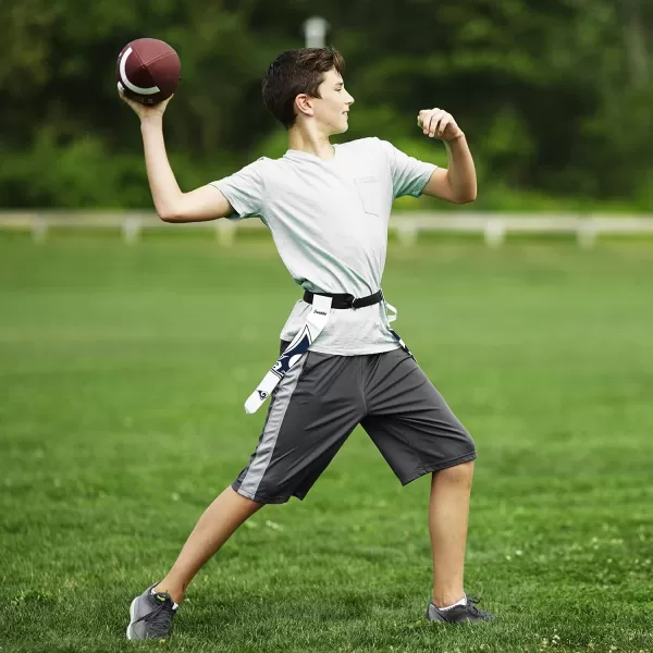 Franklin Sports NFL Flag Football Sets  NFL Team Flag Football Belts and Flags  Flag Football Equipment for Kids and AdultsLos Angeles Rams