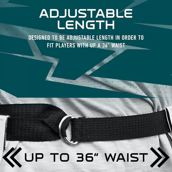 Franklin Sports NFL Flag Football Sets  NFL Team Flag Football Belts and Flags  Flag Football Equipment for Kids and AdultsPhiladelphia Eagles
