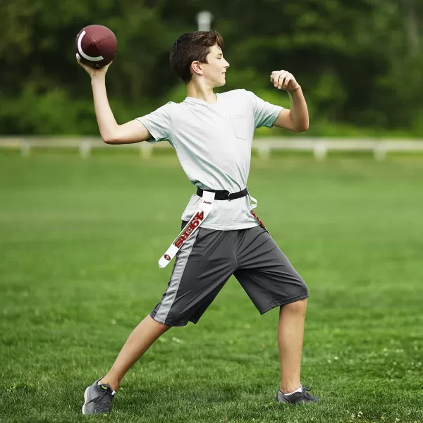 Franklin Sports NFL Flag Football Sets  NFL Team Flag Football Belts and Flags  Flag Football Equipment for Kids and AdultsSan Francisco 49ers