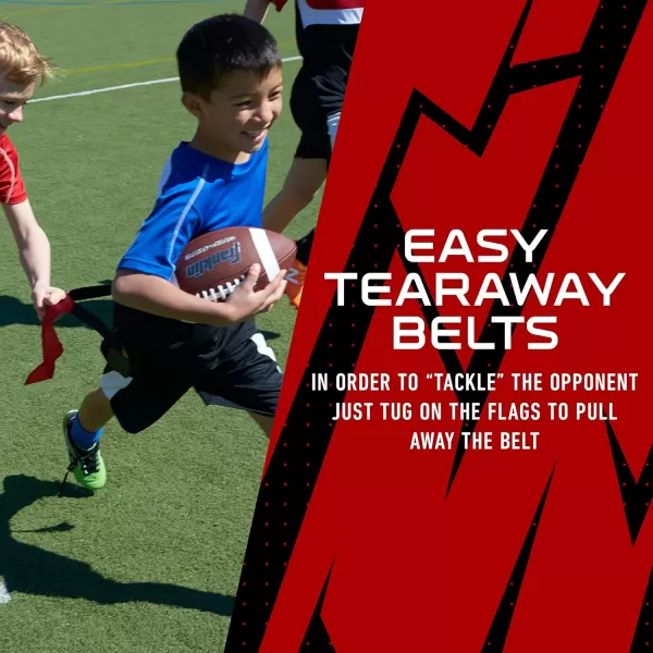 Franklin Sports NFL Flag Football Sets  NFL Team Flag Football Belts and Flags  Flag Football Equipment for Kids and AdultsSan Francisco 49ers