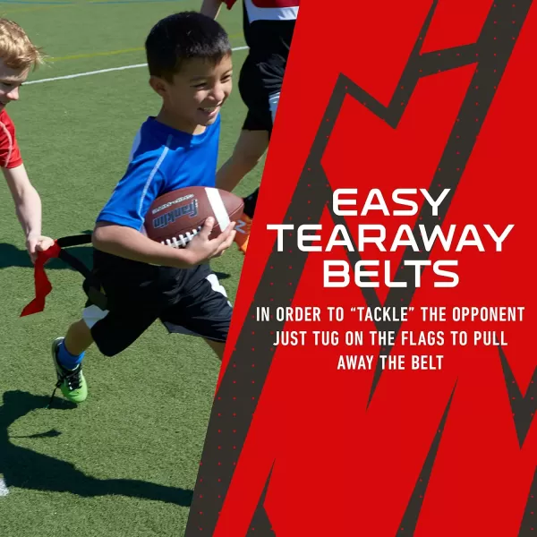 Franklin Sports NFL Flag Football Sets  NFL Team Flag Football Belts and Flags  Flag Football Equipment for Kids and AdultsTampa Bay Buccaneers