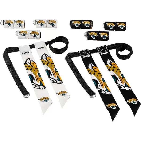 Franklin Sports NFL Flag Football Sets  NFL Team Flag Football Belts and Flags  Flag Football Equipment for Kids and AdultsJacksonville Jaguars
