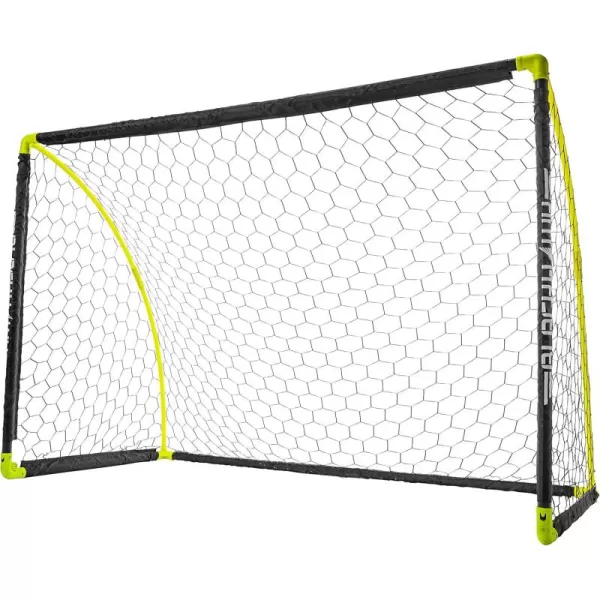 Franklin Sports Portable Soccer Goal  Kids Backyard Soccer Net  6 x 4 Foot  AllWeather Durable Easy Storage  Blackhawk Goal