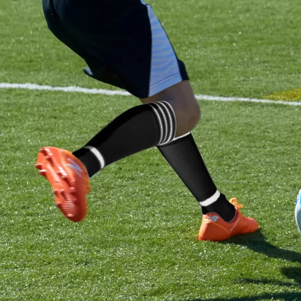 Franklin Sports ACD Youth Soccer SocksBlack
