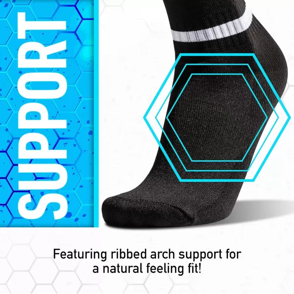 Franklin Sports ACD Youth Soccer SocksBlack