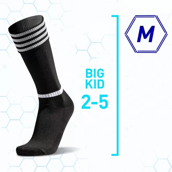 Franklin Sports ACD Youth Soccer SocksBlack